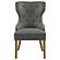 Baney Tufted Upholstered Dining Chair Grey by Coaster