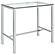 Tolbert 5-piece Bar Set w/Acrylic Chairs Clear and Chrome by Coaster
