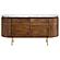 Ortega 4-door Marble Top Dining Sideboard Server White and Natural by Coaster