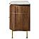 Ortega 4-door Marble Top Dining Sideboard Server White and Natural by Coaster