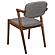 Malone 7-piece Rectangular Dining Set Dark Walnut and Brown by Coaster