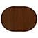 Jedda Oval Dining Table Dark Walnut by Coaster