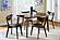 Jedda 5-piece Dining Room Set Dark Walnut and Black by Coaster