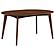 Jedda Oval Dining Table Dark Walnut by Coaster