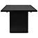 Catherine Rectangular Double Pedestal Dining Table Black by Coaster