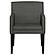 Catherine 5-piece Double Pedestal Dining Table Set Charcoal Grey and Black by Coaster
