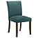 Cantley Upholstered Dining Side Chair Teal Blue (Set of 2) by Coaster