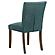 Cantley Upholstered Dining Side Chair Teal Blue (Set of 2) by Coaster