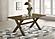 Alston X-shaped Dining Table Knotty Nutmeg by Coaster