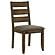 Alston Dining Room Set (Dining Table, 4 Chairs) Knotty Nutmeg and Brown by Coaster