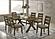 Alston 7-piece Rectangular Dining Set Knotty Nutmeg and Brown by Coaster