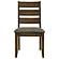 Alston Ladder Back Dining Side Chairs Knotty Nutmeg and Brown (Set of 2) by Coaster