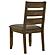 Alston Ladder Back Dining Side Chairs Knotty Nutmeg and Brown (Set of 2) by Coaster