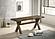 Alston X-shaped Dining Bench Knotty Nutmeg by Coaster