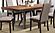 Spring Creek Dining Table with Extension Leaf Natural Walnut by Coaster