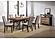 Spring Creek 5-piece Dining Room Set Natural Walnut and Taupe by Coaster