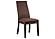 Spring Creek Upholstered Side Chairs Rich Cocoa Brown (Set of 2) by Coaster