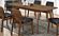 Redbridge Butterfly Leaf Dining Table Natural Walnut by Coaster