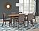 Redbridge 7-piece Dining Room Set Natural Walnut and Grey by Coaster