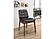 Redbridge Tufted Back Side Chairs Natural Walnut and Black (Set of 2) by Coaster