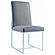 Mackinnon Upholstered Side Chairs Grey and Chrome (Set of 2) by Coaster