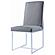 Mackinnon Upholstered Side Chairs Grey and Chrome (Set of 2) by Coaster