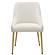 Mayette Parsons Wingback Dining Side Chairs Ivory (Set of 2) by Coaster