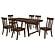 Reynolds 7-piece Rectangular Dining Table Set Brown Oak by Coaster