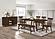 Reynolds Slat Back Dining Side Chair Brown Oak (Set of 2) by Coaster