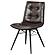Aiken Upholstered Tufted Side Chairs Brown (Set of 4) by Coaster