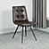 Aiken Upholstered Tufted Side Chairs Brown (Set of 4) by Coaster