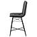 Aiken Upholstered Tufted Counter Height Stools Grey (Set of 2) by Coaster