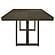 Kelly Rectangular Dining Table Dark Grey by Coaster