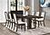 Kelly 7-piece Rectangular Dining Table Set Beige and Dark Grey by Coaster