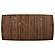 Alfredo Rectangular Dining Table Natural Walnut by Coaster