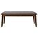 Alfredo Upholstered Dining Bench Grey and Natural Walnut by Coaster