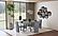 Sterling 72-inch Rectangular Dining Table Grey Faux Marble by Coaster