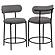Viola Boucle Upholstered Counter Chair Grey (Set of 2) by Coaster
