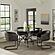 Aviano Dining Table Base Gunmetal by Coaster