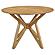 Elowen 5-piece Round Solid Wood Dining Set Light Walnut by Coaster
