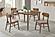 Dortch 5-piece Oval Solid Wood Dining Set Walnut by Coaster