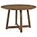 Dinah 5-piece Round Solid Wood Dining Set Walnut by Coaster