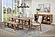 Middleton 6-piece Extension Leaf Dining Set Brown and Beige by Coaster