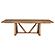 Middleton 106-inch Extension Leaf Dining Table Natural Brown by Coaster