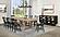 Middleton 106-inch Extension Leaf Dining Table Natural Brown by Coaster
