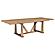 Middleton 106-inch Extension Leaf Dining Table Natural Brown by Coaster