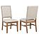Middleton Upholstered Dining Side Chair Beige (Set of 2) by Coaster