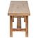 Middleton 60-inch Wood Backless Dining Bench Natural Brown by Coaster
