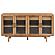 Middleton 4-Door Sideboard Server w/Dual Drawers Natural by Coaster