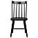 Middleton Solid Wood Dining Side Chair Black (Set of 2) by Coaster